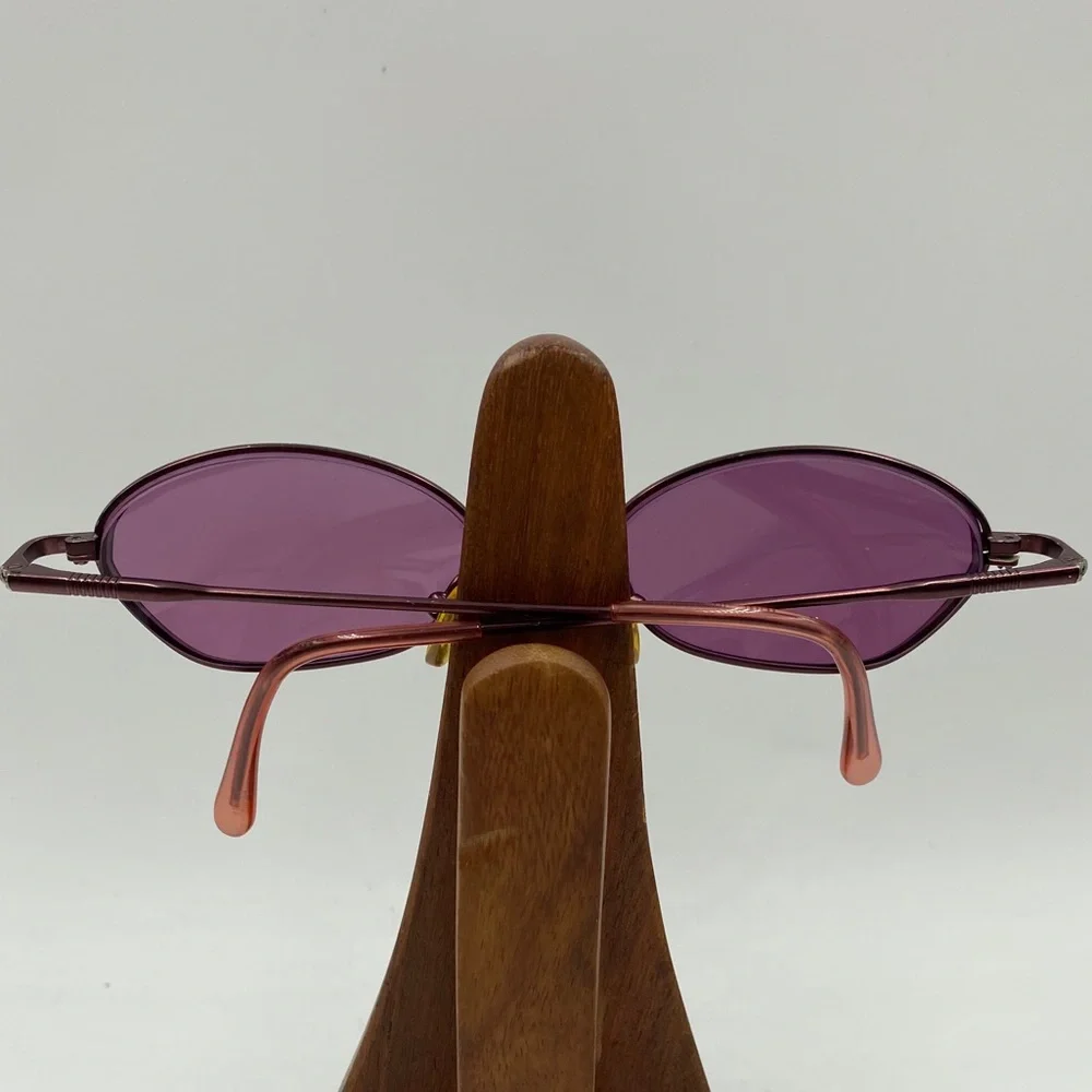 Vintage CE-TRU 2294 Purple Oval Sunglasses Frames